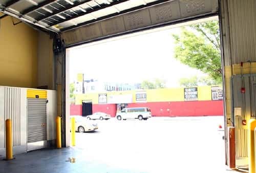 Drive-In Loading Bay For Air Conditioned & Heated Self Storage Space Located in Brooklyn, NY